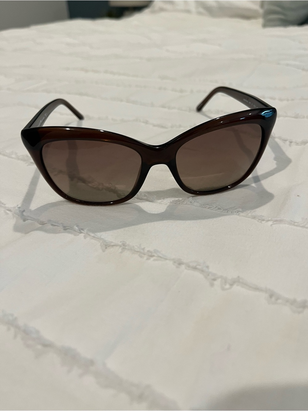 Women's Kate Spade Brown Cat-Eye Sunglasses